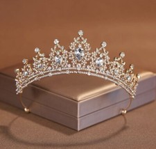 Corona sposa principessa oro