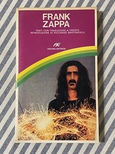 FRANK ZAPPA. TESTI con traduzione a fronte - Prima edizione Arcana 1981