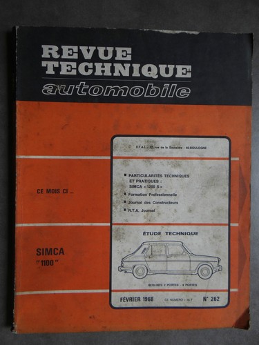 Rivista tecnica automobile rta - rivista,