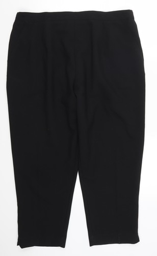 Pantalone donna nero misto