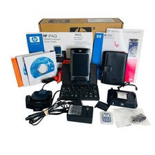 HP iPAQ hx4700 Pocket PC PDA con caricatore dock tastiera pieghevole PER LEGGERE PARTI