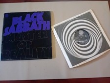 Black Sabbath - masters of reality vinyl  - 1971 Swirl Label Embossed 