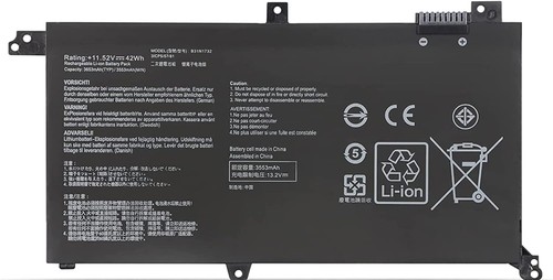 Batteria b31n1732 per - b31n1732, asus