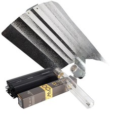 Kit Luce Coltivazione Alimentatore Digitale Omega 600W Lampada HPS e Riflettore Euro Idroponica