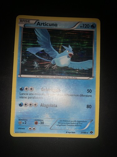 Carta pokemon articuno - pokemon,