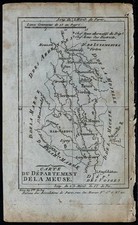 1793 - Meuse - Carta Molto