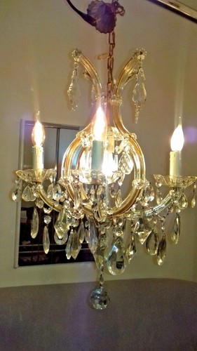 Lampadario epoca maria - lampadario,