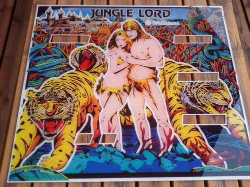Flipper backglass jungle lord - backglass,
