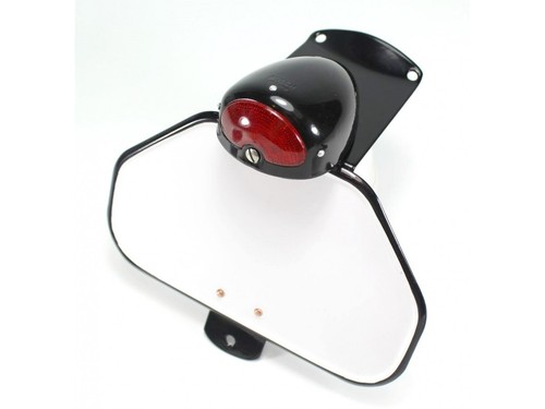 Targa supporto con luce - targa, e