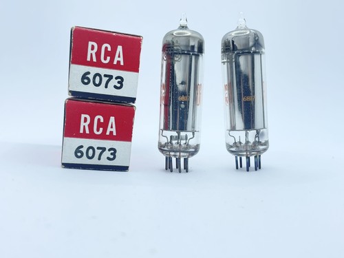 Rca 6073 tube pair nos - tube, pair.