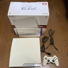 Sony PS3 Classic Bianca CECH-3000A 160GB Boxata | Testata Funzionante | Dal Giappone