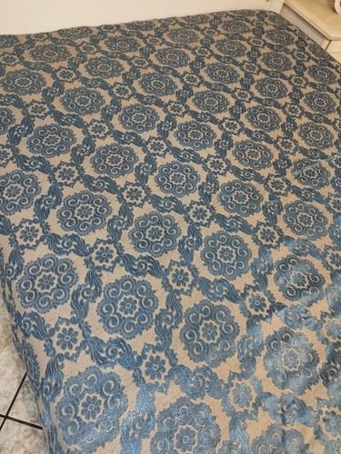 Copriletto damascato vintage - copriletto,