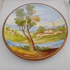 piatto dipinto Catini da