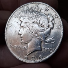 Usa 1934 Dollaro Pace Ag.