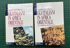 Angelo Del Boca, Gli italiani in Africa Orientale, 2 Voll, Mondadori