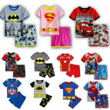 2PCS Pigiama Batman Manica