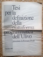 ROMANO PRODI GIORNALE