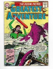 My Greatest Adventure 81 1963 DC Comics VG+ 4.5 2° App Doom Patrol