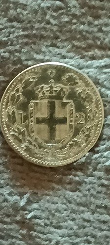 Regno italia moneta lire - 2,