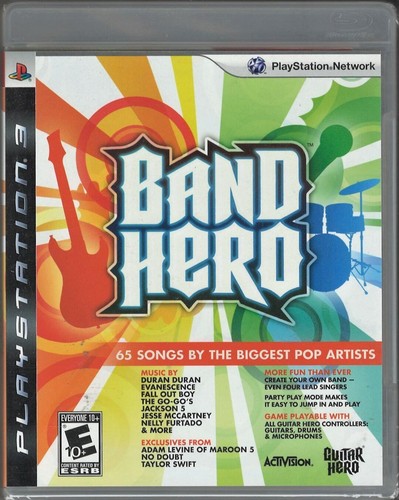 Band hero ps3 - only),