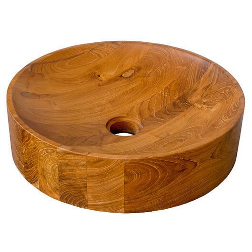 Lavabo legno teak 16 - lavabo,