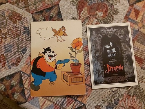 Walt disney cartolina - disney,