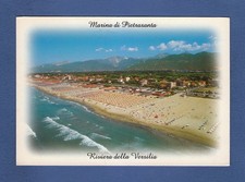 Marina di Pietrasanta panorama dall'aereo viaggiata 1998