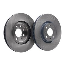 COPPIA DISCO FRENO ANTERIORE 500X JEEP RENEGADE GIULIETTA TURBO DIESEL ORIGINALE