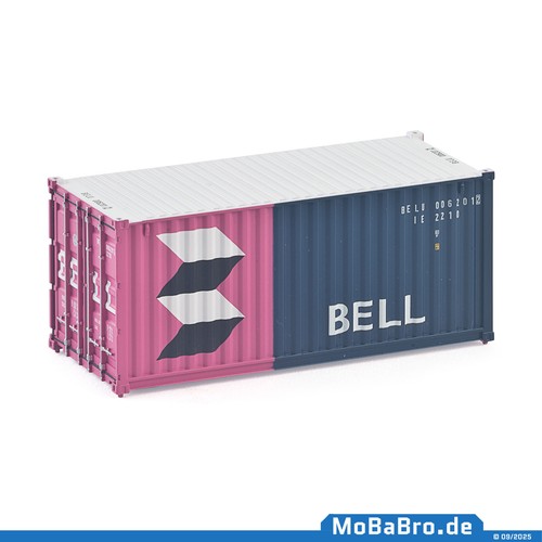 Contenitore blu viola piedi - contenitore, 20