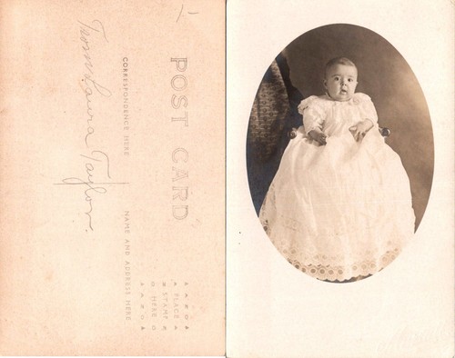 Cartolina epoca battesimo - cartolina, d'epoca