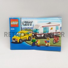 Lego Vintage Istruzioni Instructions Set 4435 - Car and Caravan (2012)