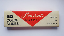 60 diapositive a colori - SOUVENIR di NAPOLI - Kodak - VINTAGE anni '70