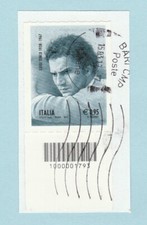 Codice a barre viaggiato. LUIGI TENCO 27.01.17 Frammento SPLENDIDO