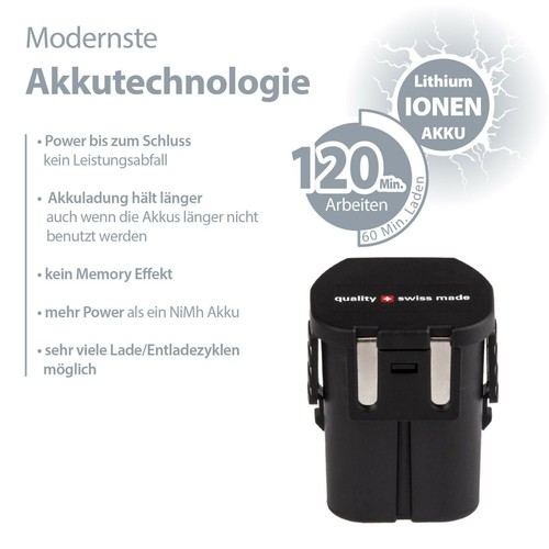 Heiniger zaffiro batteria - heiniger,