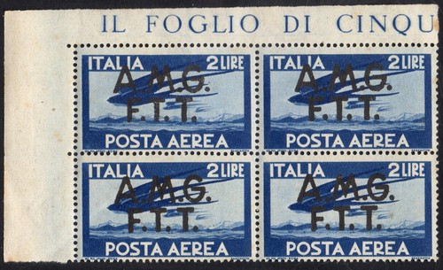 Trieste zona amg ftt 1947 - zona,