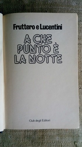Fruttero lucentini a che - e,