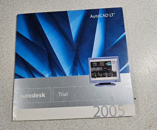 Autocad 2005 trial rare - autocad, lt