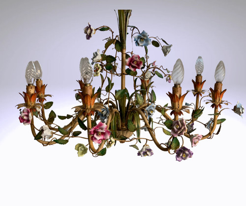 Lampadario vintage - lampadario,