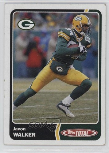 2003 topps total javon - total, walker