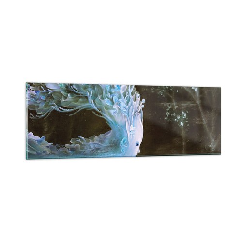 Quadro vetro 90x30cm mostro - su,