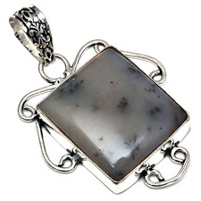 Ciondolo opale dendritico