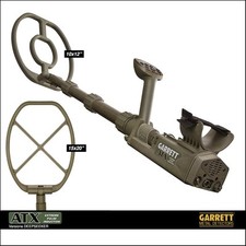 METAL DETECTOR ATX GARRETT DEEPSEEKER 2 PIASTRE CERCAMETALLI ORO MONETE