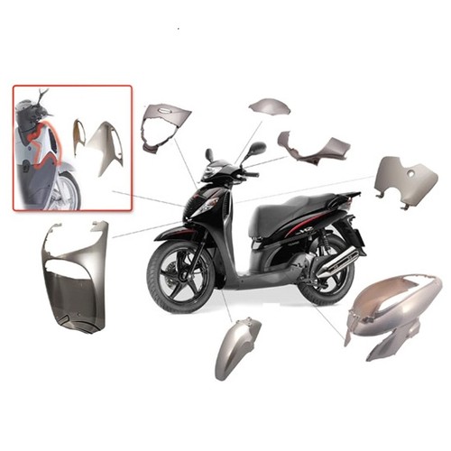 Kit carene plastiche scocche - kit,