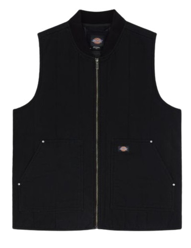 Gilet dickies quilted - gilet, canvas