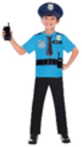 Costume set poliziotto - set,
