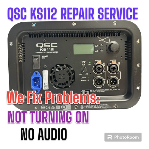 Qsc ks112 ks118 servizio - ks112, /