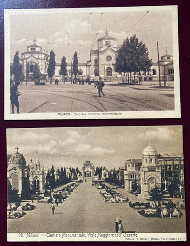 Milan monumental cemetery - -,