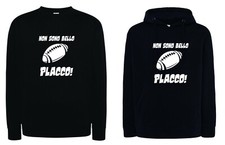 Felpa Rugby Nera non sono