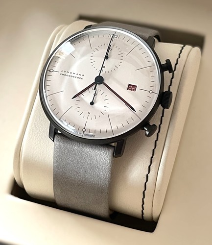 Cronografo junghans max bill - max,