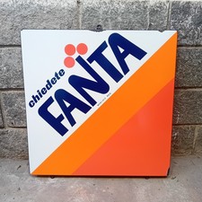 Insegna Tabella Smaltata Fanta